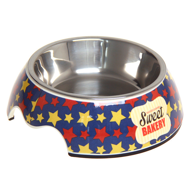 Non-Slip Stainless Steel Pet Bowl – Durable, Anti-Skid Dog & Cat Feeding Dish
