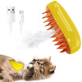 Self cleaning pet brush