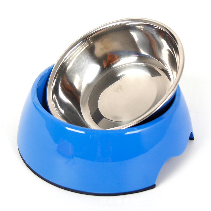 Non-Slip Stainless Steel Pet Bowl – Durable, Anti-Skid Dog & Cat Feeding Dish